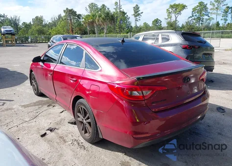 2015 Hyundai Sonata Se from USA, damaged, VIN 5NPE24AFXFH147349